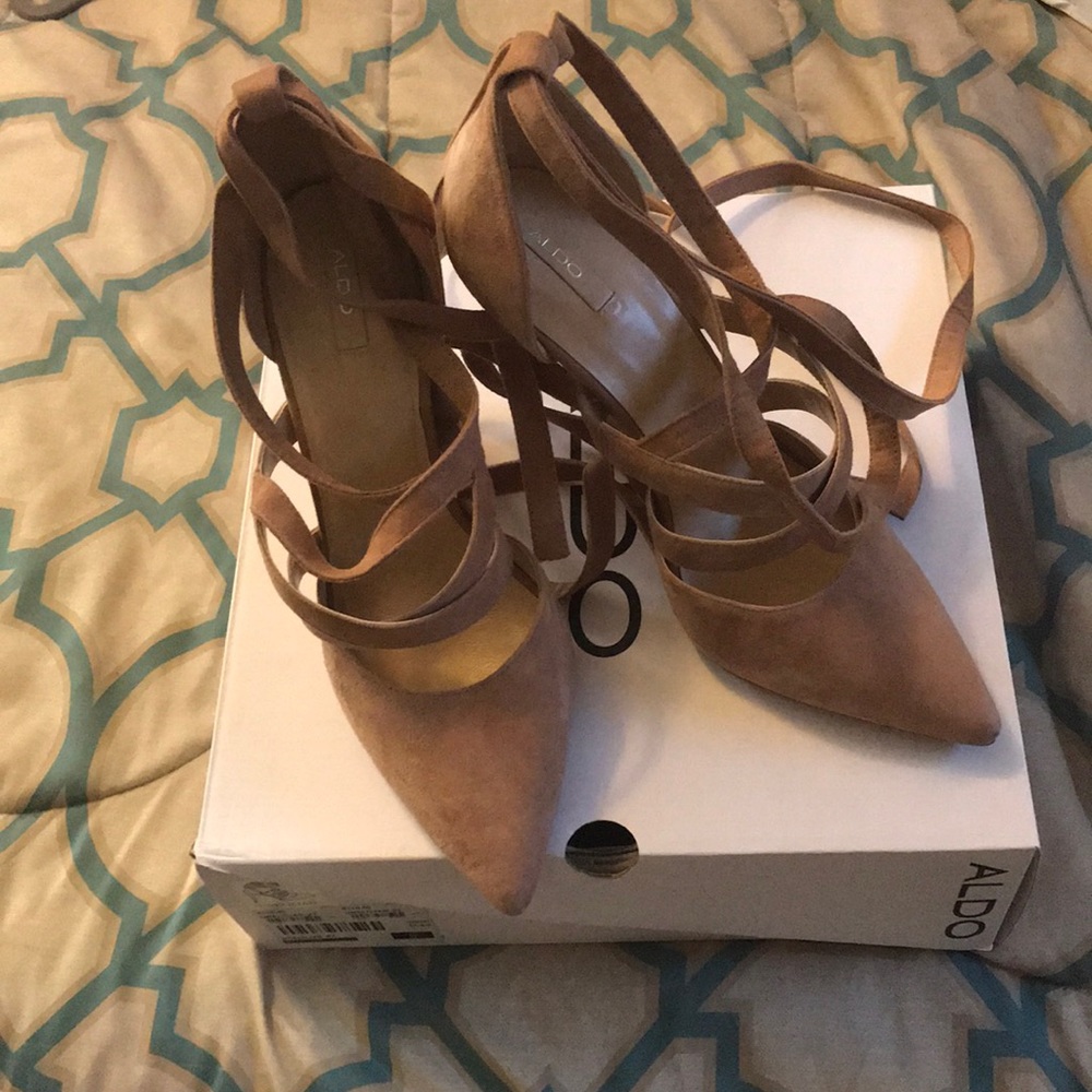 Aldo tan heels